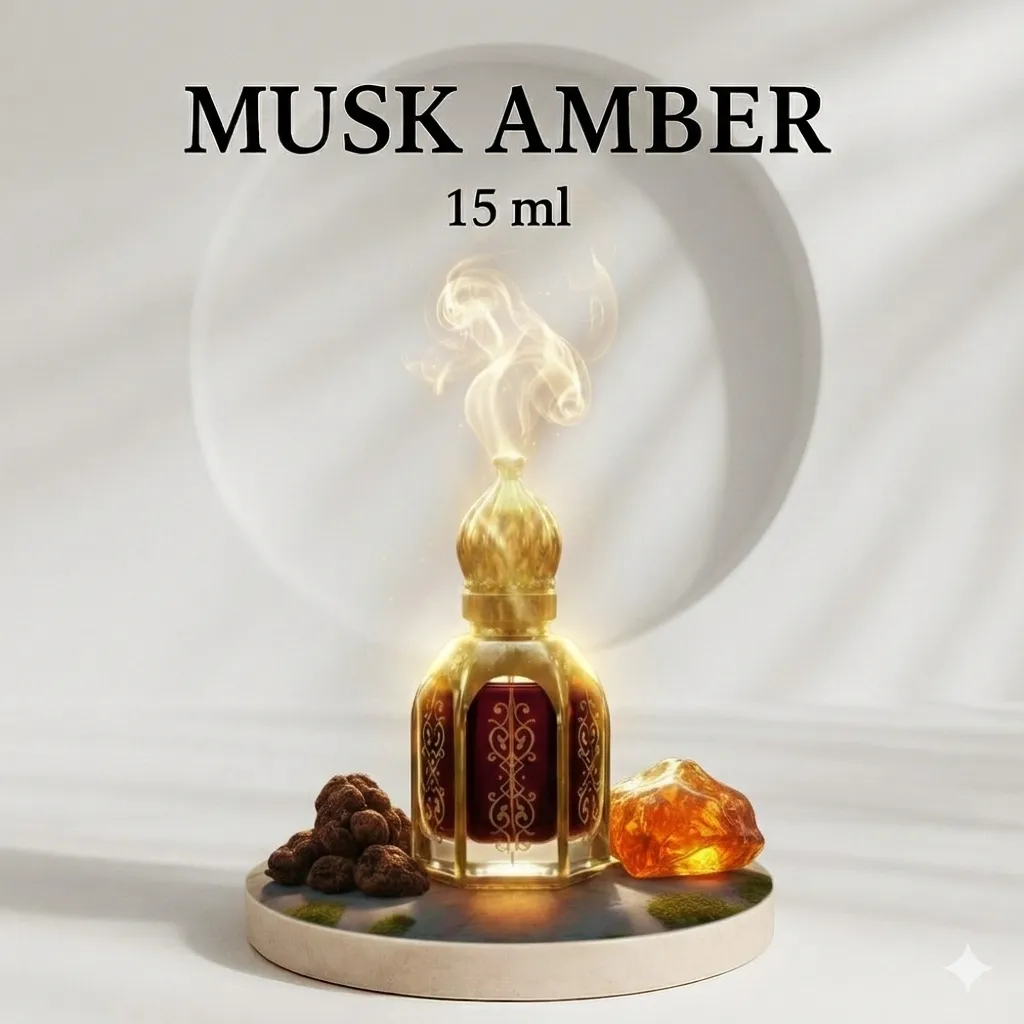 Musk Amber Premium Attar – Warm & Deep